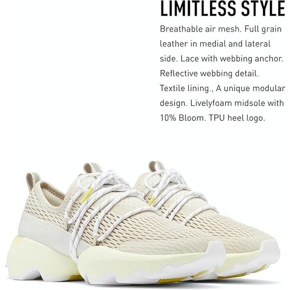 Sorel Kinetic Impact li Lace Women's Sneakers Drk Moonstone Size 9 - Picture 4 of 12